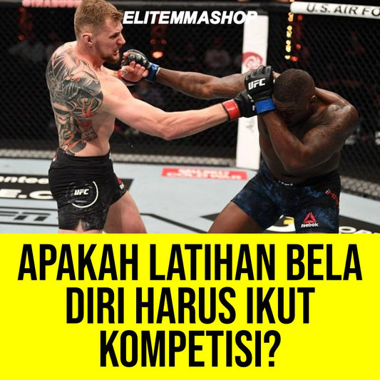 APAKAH LATIHAN BELA DIRI HARUS IKUT KOMPETISI?