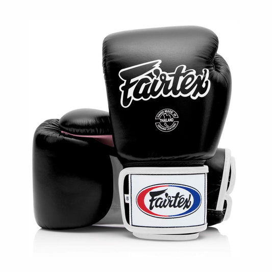 FAIRTEX Boxing Gloves STD BGV1 BlackWhitePink