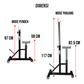 GENETIX FIT Free Squat Stand V2