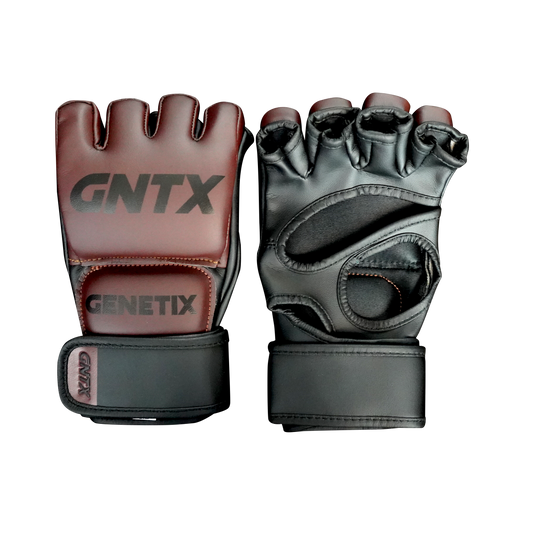 GENETIX COMBAT GNTX MMA GLOVES MG1 BlackBrown