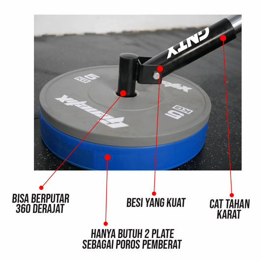 GENETIX FIT Single Pipe Land Mine