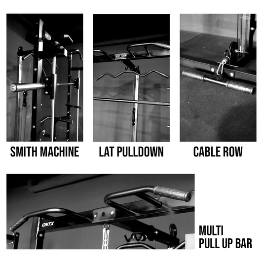 GENETIX FIT Smith Squat Rack