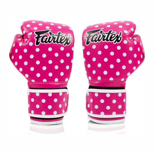 FAIRTEX Boxing Gloves BGV14 Polkadot Pink