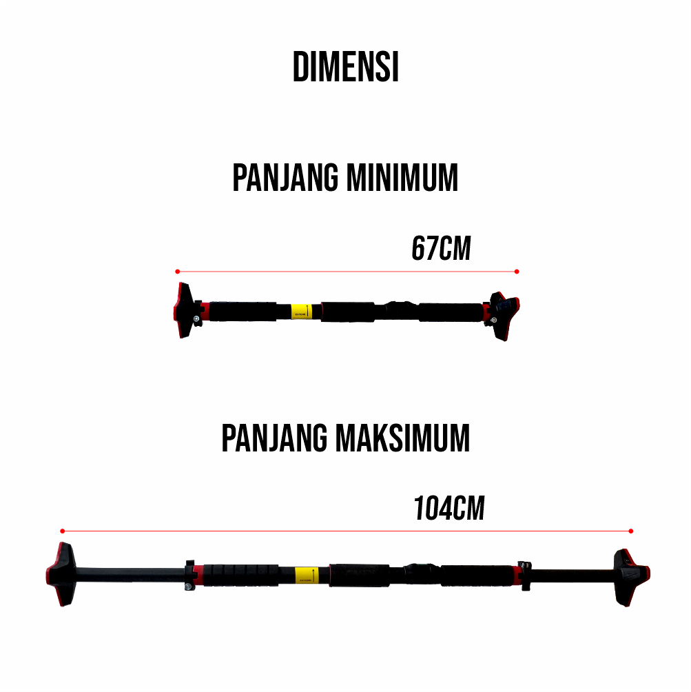 GENETIX FIT Door Pull Up Bar 1.0