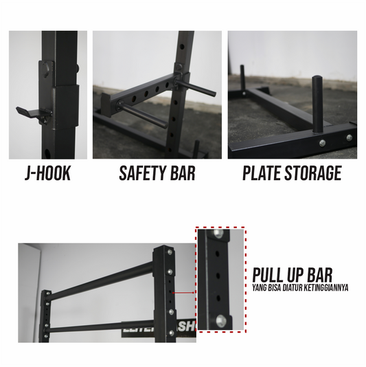 GENETIX FIT Squat Stand 1.1