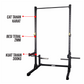 GENETIX FIT Squat Stand 1.2