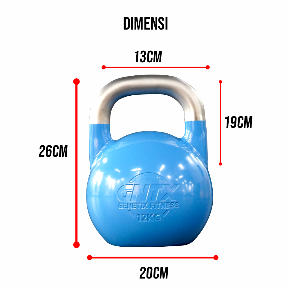 GENETIX FIT Competition Kettlebell 12KG