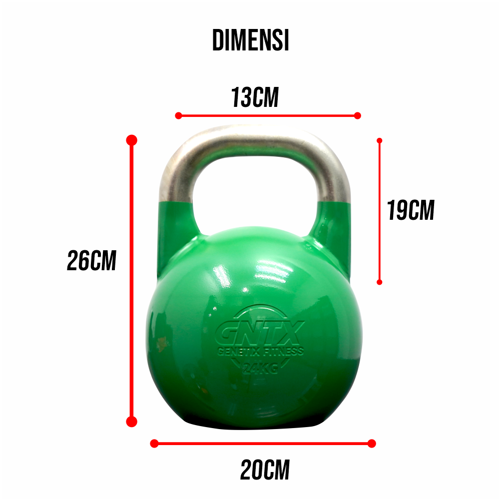 GENETIX FIT Competition Kettlebell 24KG