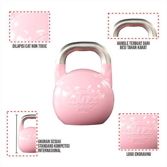 GENETIX FIT Competition Kettlebell 8KG