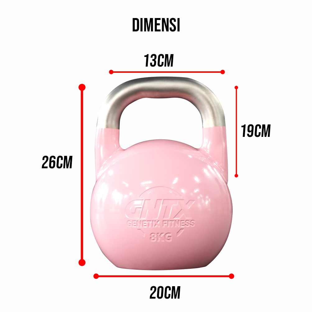 GENETIX FIT Competition Kettlebell 8KG