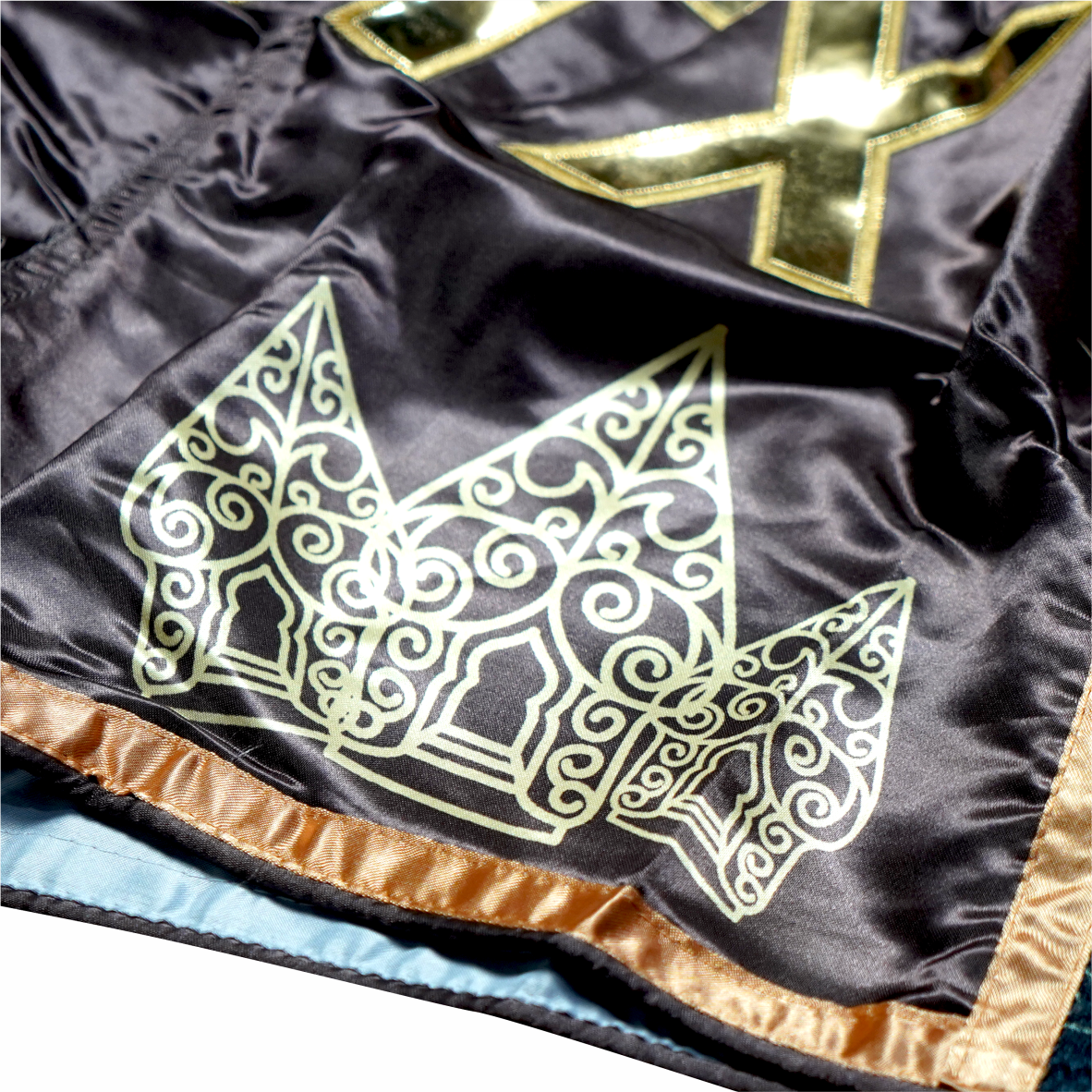 GENETIX GNTX WAYANG MUAY THAI SHORTS BROWN